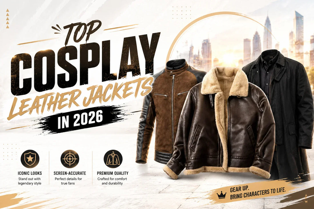 The Best Cosplay Leather Jackets of 2026 — Real Leather, Real Craft
