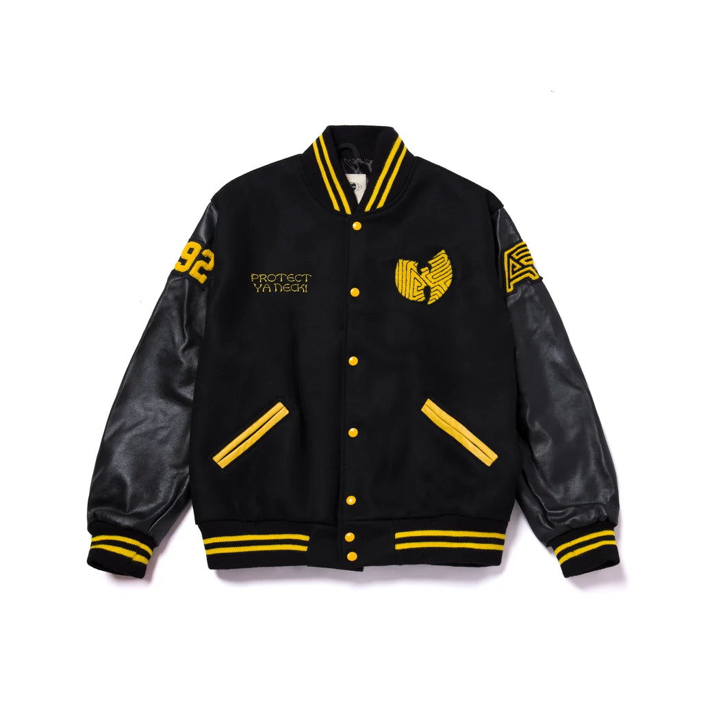 Leveljacket Legacy Varsity Jacket — Wool Body & Genuine Leather Sleeves