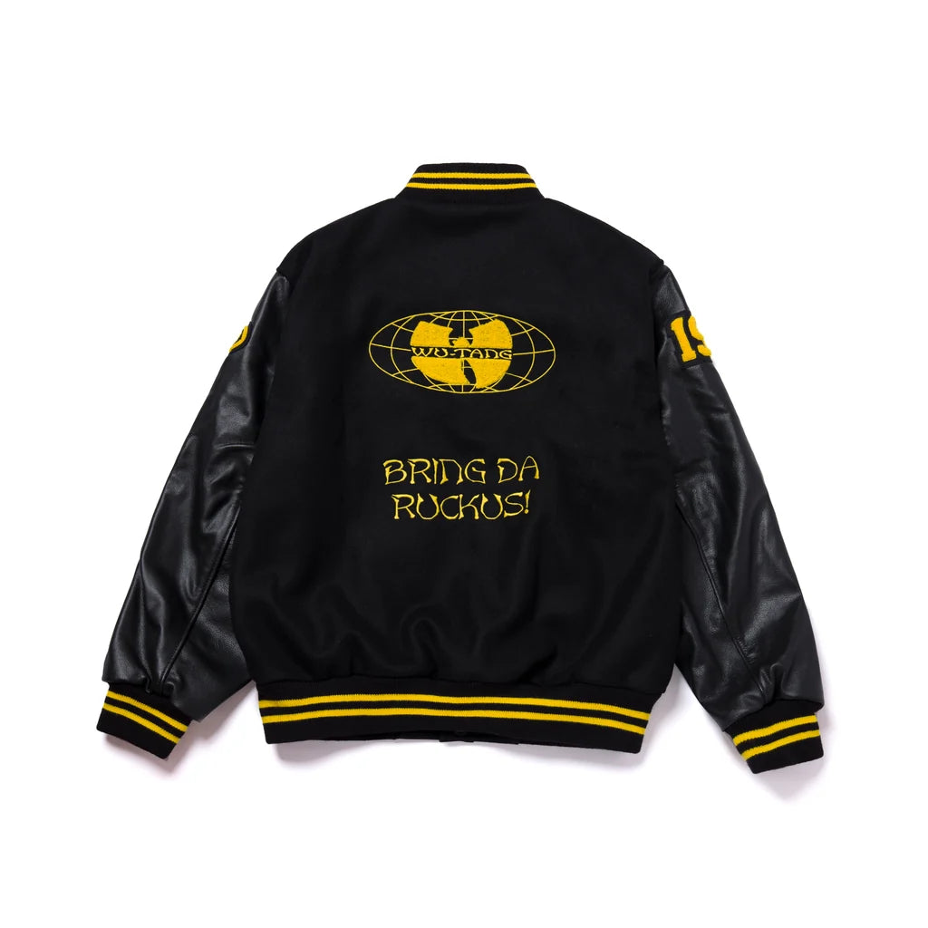 Leveljacket Legacy Varsity Jacket — Wool Body & Genuine Leather Sleeves