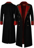 Leveljacket Warhammer 40K Inspired Imperial Officer Long Coat — "For The Emperor" Handcrafted Military Greatcoat