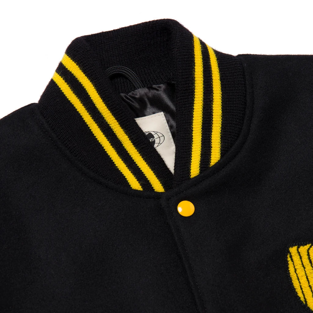 Leveljacket Legacy Varsity Jacket — Wool Body & Genuine Leather Sleeves