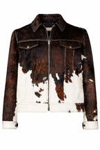 Leveljacket Cowhide Leather Jacket — Handcrafted Genuine Hair On Hide Western Jacket