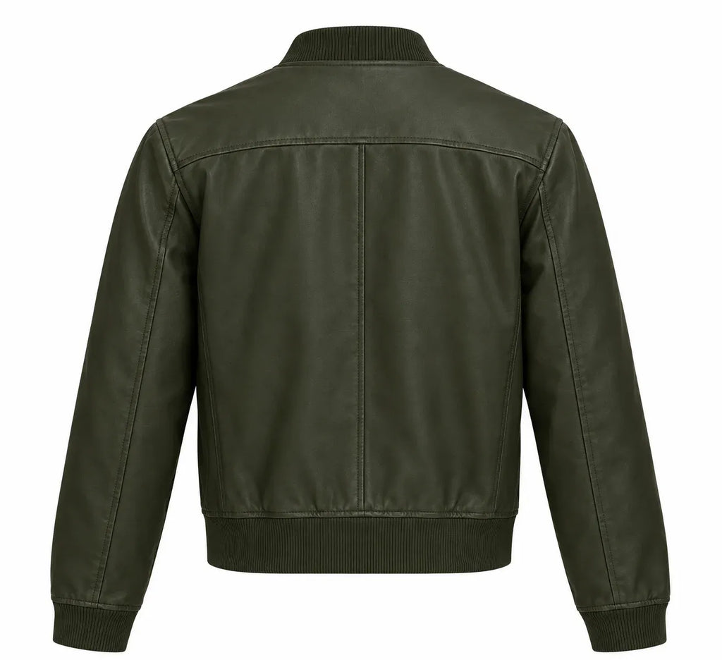 Maria Sten Inspired Neagley Dark Green Bomber Jacket for Women