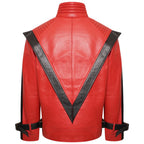 Michael Jackson Thriller Red Jacket – Leather & Faux Leather | LevelJacket - Leveljacket