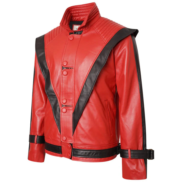 Michael Jackson Thriller Red Jacket – Leather & Faux Leather | LevelJacket