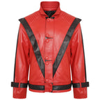 Michael Jackson Thriller Red Jacket – Leather & Faux Leather | LevelJacket - Leveljacket