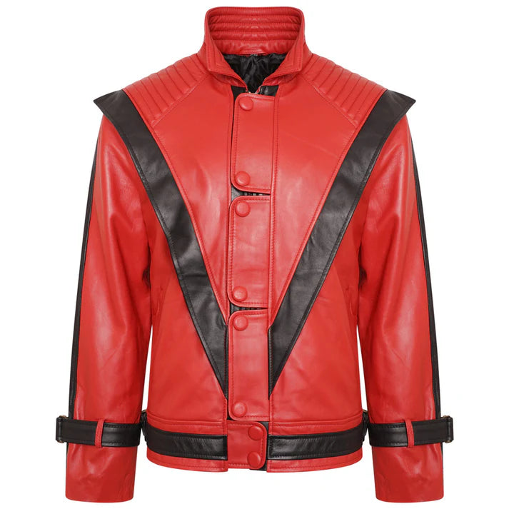 Michael Jackson Thriller Red Jacket – Leather & Faux Leather | LevelJacket