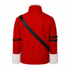 Cosplay Anime Jacket: End Stark Red Cotton Warrior Costume Halloween Coat