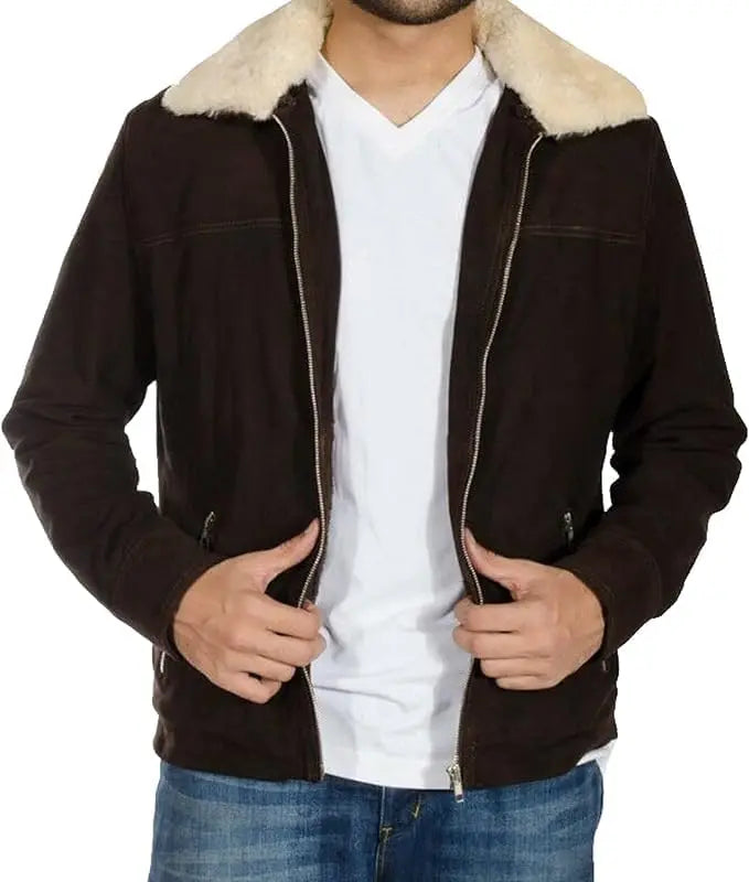 suede leather jacket