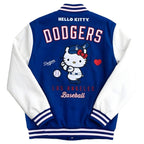Men's LA Dodgers Varsity Jacket — Black Gold, Royal Blue Wool & Hello Kitty Edition | Leveljacket - Leveljacket