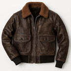 Real leather jacket
