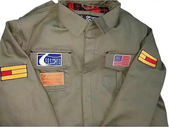 Silent Hill James Sunderland Jacket: Military Style Cotton Cosplay - Duazan