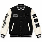 Handmade Jujutsu High Varsity Jacket | Anime Letterman Bomber Cosplay Outerwear