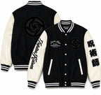 Handmade Jujutsu High Varsity Jacket | Anime Letterman Bomber Cosplay Outerwear