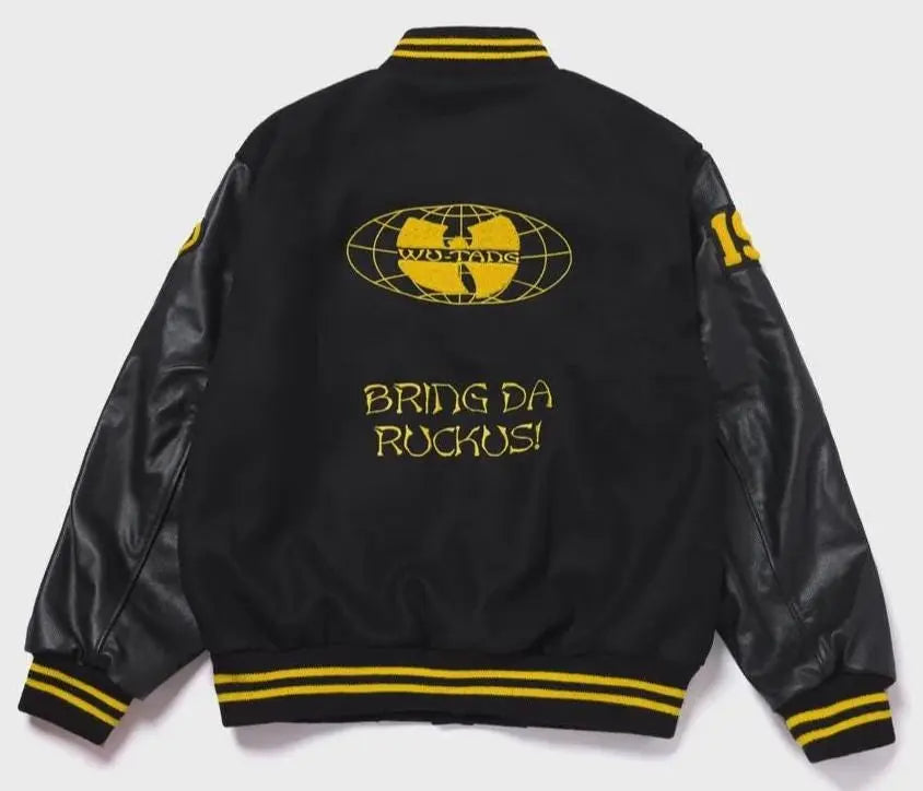 Rap Fan Legacy Varsity Jacket — Wool Body & Genuine Leather Sleeves