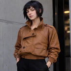 The Major Motoko Kusanagi Ghost in the Shell Faux / Real Leather Anime Jacket for Women