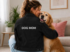 Handmade Personalized Trucker Cotton Jacket Women | Cotton Coat, Gift for Dog Mom