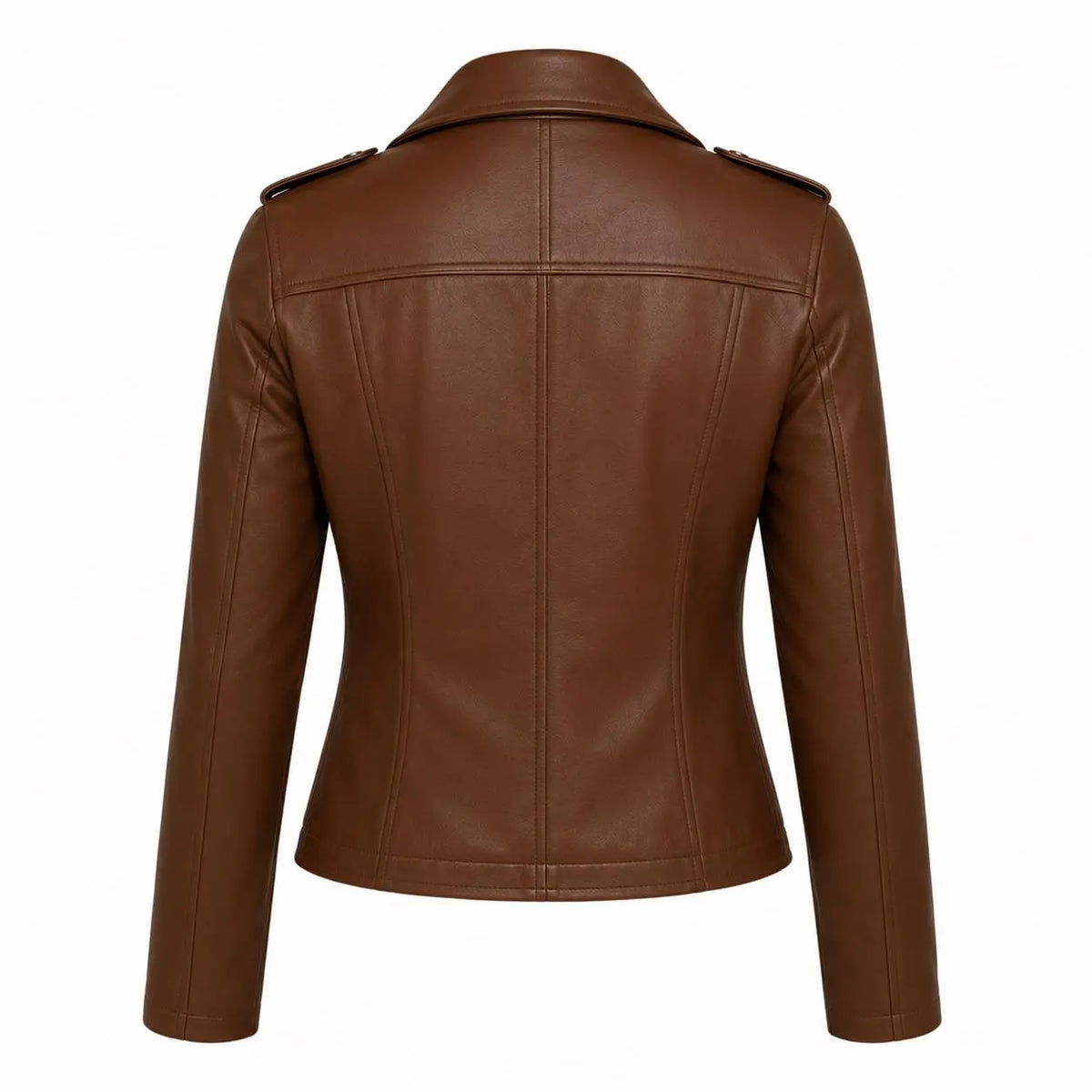 Handmade Women's Genuine Lambskin Leather Jacket – Soft Biker Moto Style