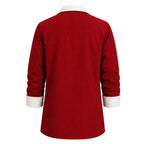 Cosplay Anime Jacket: End Stark Red Cotton Warrior Costume Halloween Coat