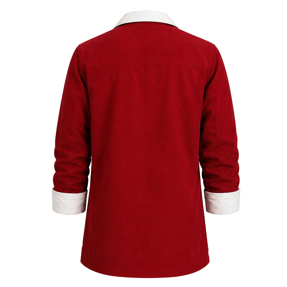 Cosplay Anime Jacket: End Stark Red Cotton Warrior Costume Halloween Coat