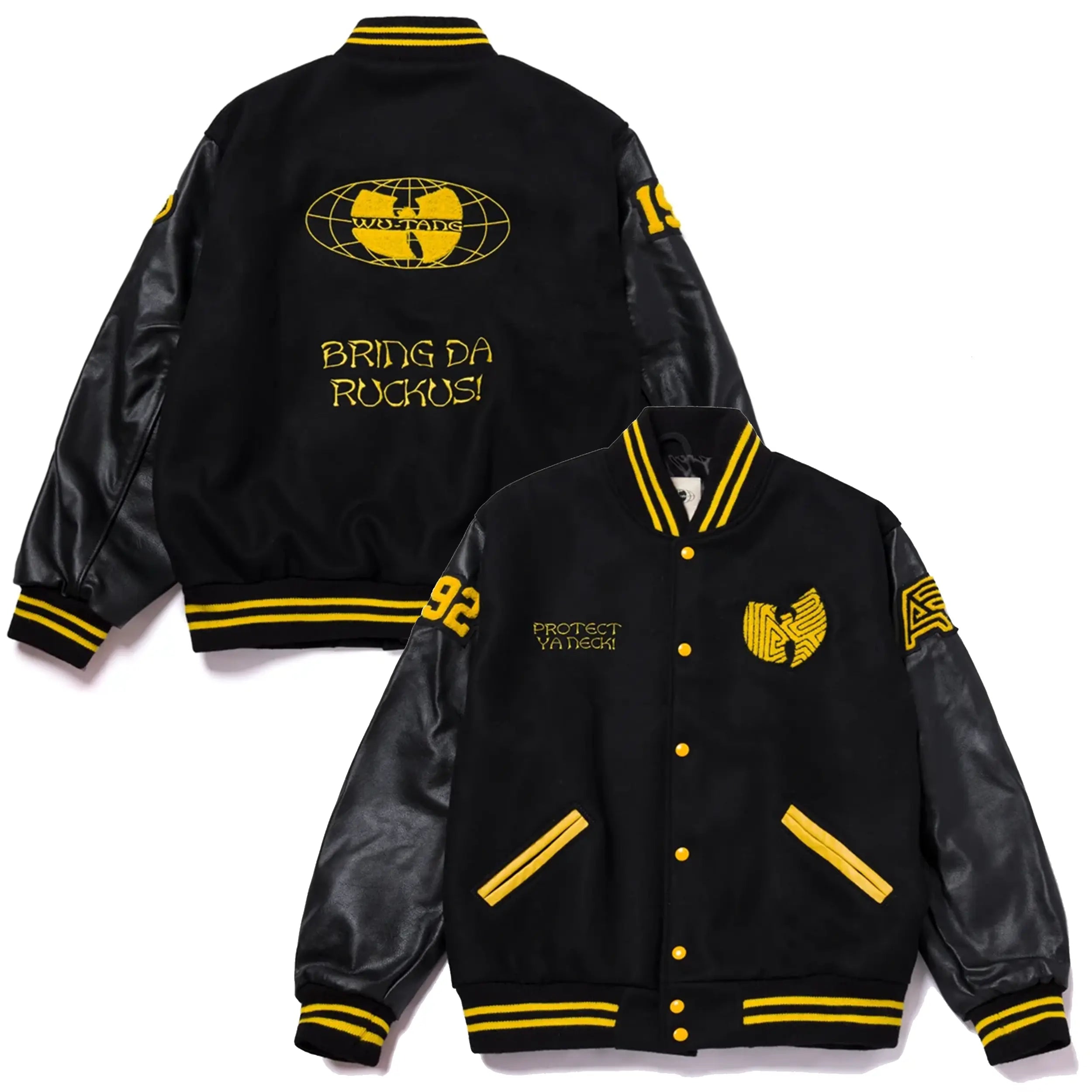 Leveljacket Legacy Varsity Jacket — Wool Body & Genuine Leather Sleeves