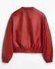 red bomber jacket