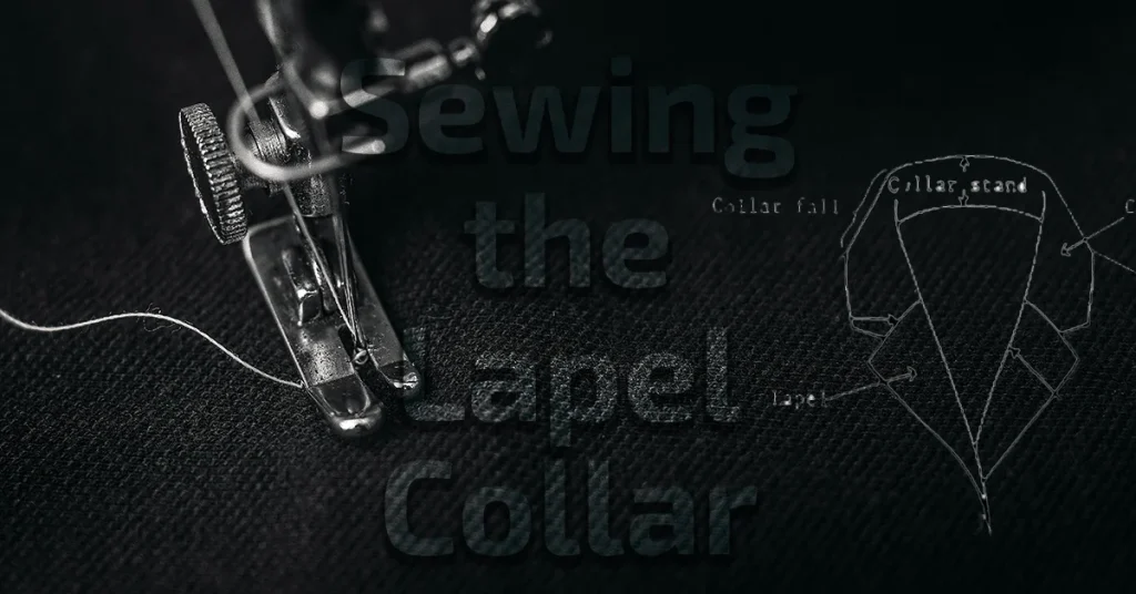 Sewing the Lapel Collar
